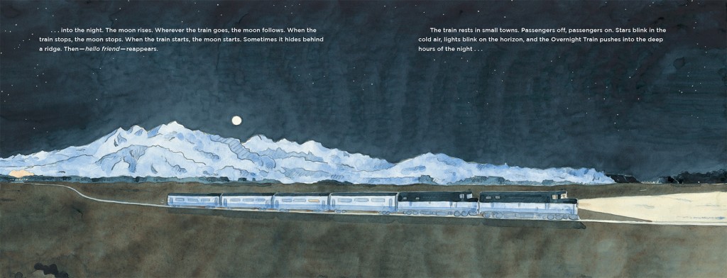 The Night Train, from Elisha Cooper's book Train