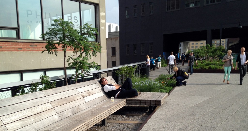 Paul VanMeter on the High Line
